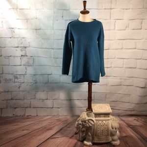 Griffen Cashmere Ribbed Crewneck Sweater